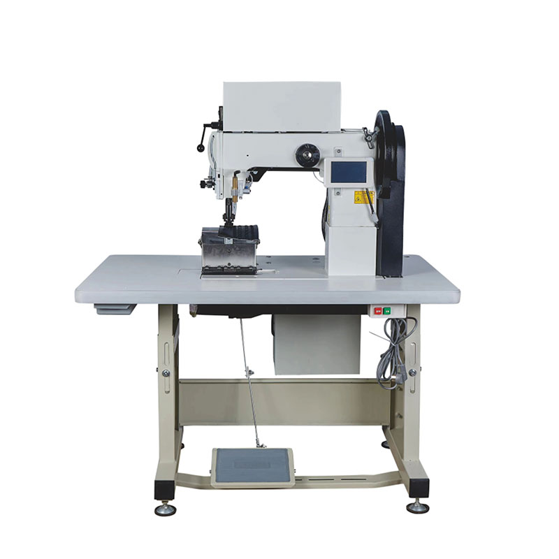 Double Needle Post Bed tietokoneistettu Mark Line Pattern -ompelukone